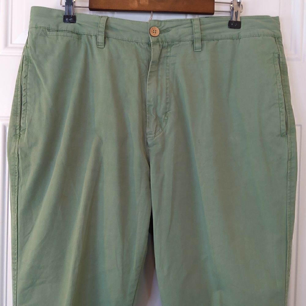 Vintage 1946 green four-pocket chinos pants